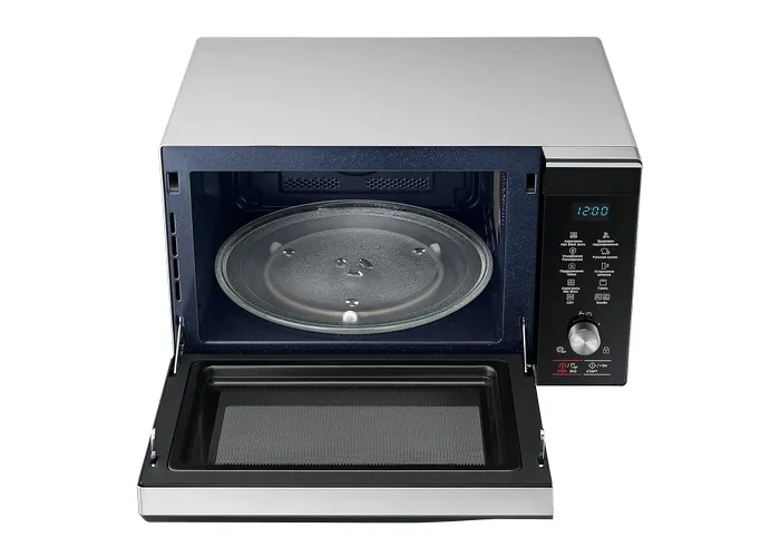 Микроволновая печь Samsung MC32K7055CT/BW, Нержавеющая сталь