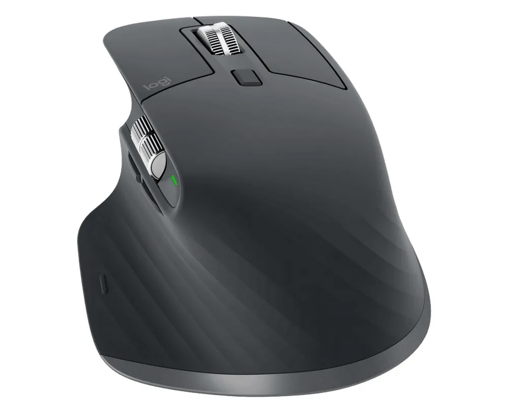 Wireless Mouse Logitech MX Master 3, Optical, 200-4000 dpi, 7 buttons, Bluetooth+2.4GHz, Graphite