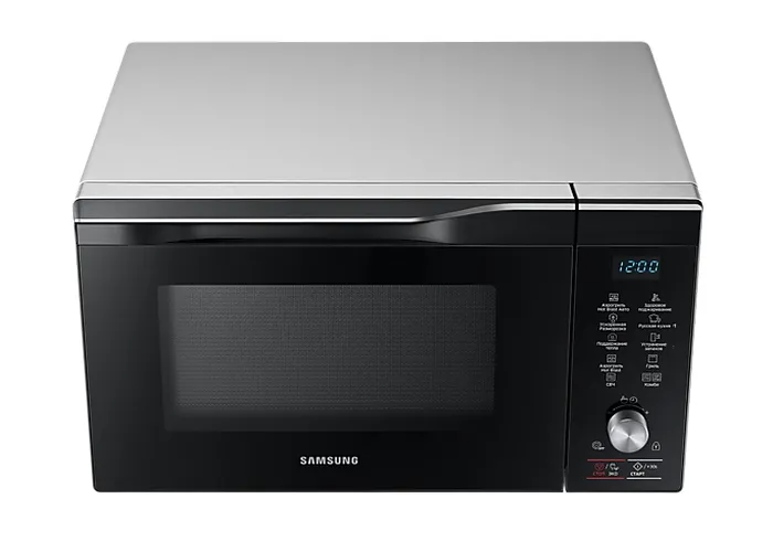 Микроволновая печь Samsung MC32K7055CT/BW, Нержавеющая сталь