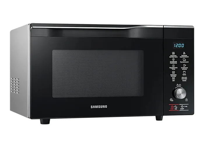 Микроволновая печь Samsung MC32K7055CT/BW, Нержавеющая сталь