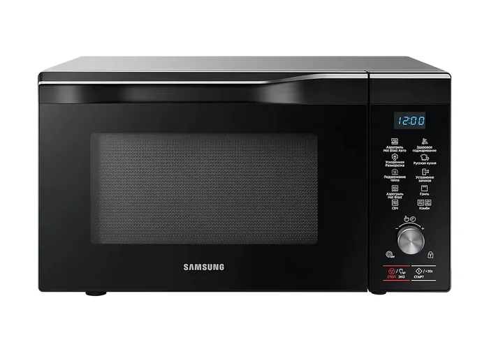 Микроволновая печь Samsung MC32K7055CT/BW, Нержавеющая сталь