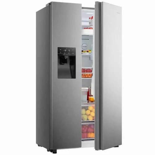 Холодильник Hisense RS650N4AC2, Нержавеющая сталь