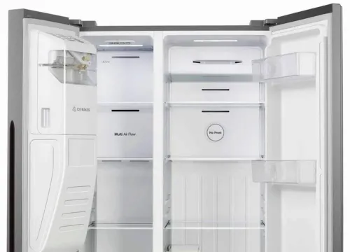 Холодильник Hisense RS650N4AC2, Нержавеющая сталь