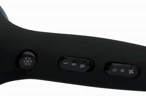 Uscător de păr Polaris PHD2245Ti, 2200W, Negru / Albastru