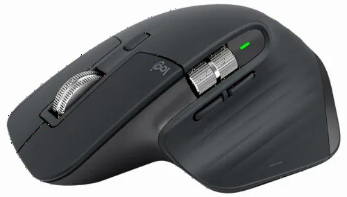 Wireless Mouse Logitech MX Master 3, Optical, 200-4000 dpi, 7 buttons, Bluetooth+2.4GHz, Graphite