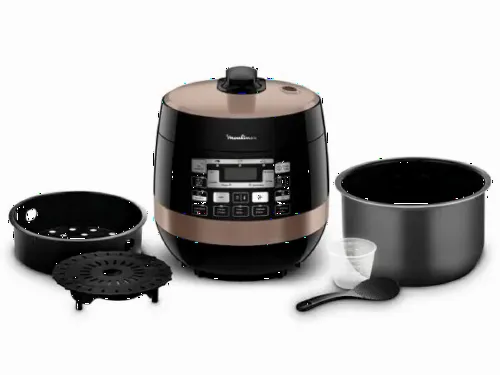 Aparat de gătit multifuncțional Moulinex Quickchef CE430A32, Negru