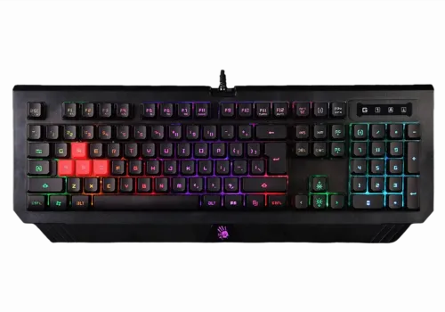 Tastatură Bloody B120N, Cu fir, Negru