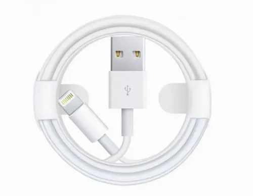 Кабель для зарядки и синхронизации Apple Lightning to USB Cable, USB Type-A/Lightning, 1м, Белый