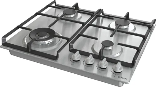 Plită pe gaz Gorenje GW 641 EX, Oțel inoxidabil