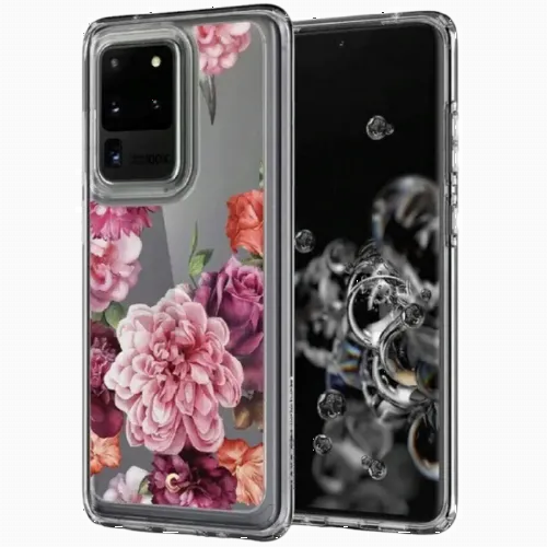 Husă Spigen Ciel Galaxy S20, Trandafir Floral