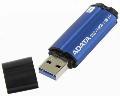 Memorie USB ADATA S102 Pro, 64GB, Albastru