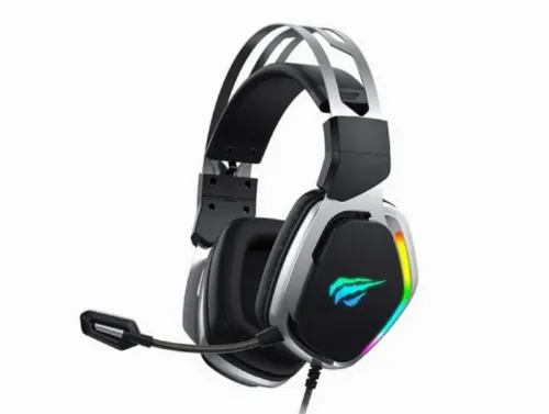 Căști gaming Havit H2018U, USB, Negru