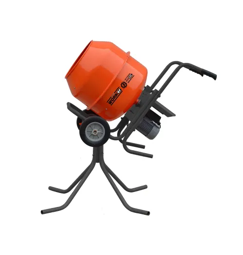 Бетономешалка TECHNOWORKER 180 Л (Редуктор, Медный двигатель)