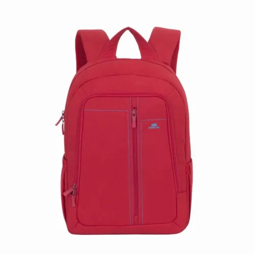 Рюкзак для ноутбука RivaCase Canvas, 15.6", Полиэстер, Красный