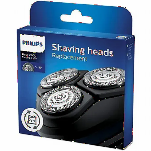 Cap de înlocuire pentru aparatul de ras electric Philips Shaver series 3000 SH30/50, Argintiu