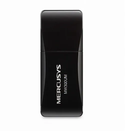 Adapter USB  MERCUSYS MW300UM, Negru