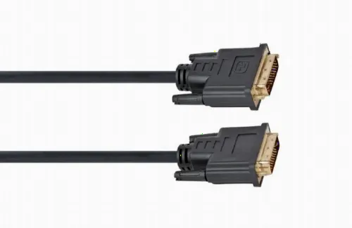 Cablu Video Cablexpert CC-DVI2-BK-15, DVI-D (M) - DVI-D (M), 4,5m, Negru