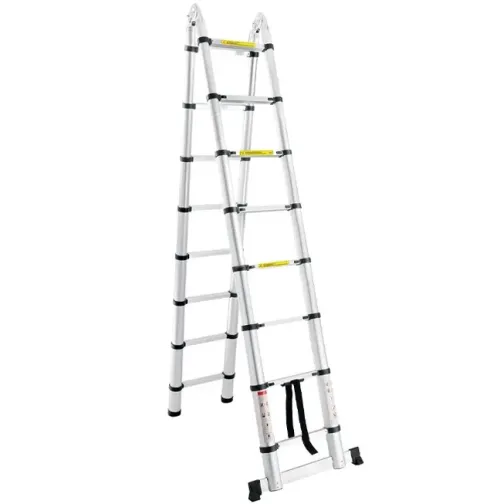 Лестница двойная телескопическая TECHNOWORKER 8x2