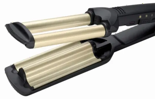 Ondulator de păr BaByliss Easy Waves C260E, Negru | Auriu