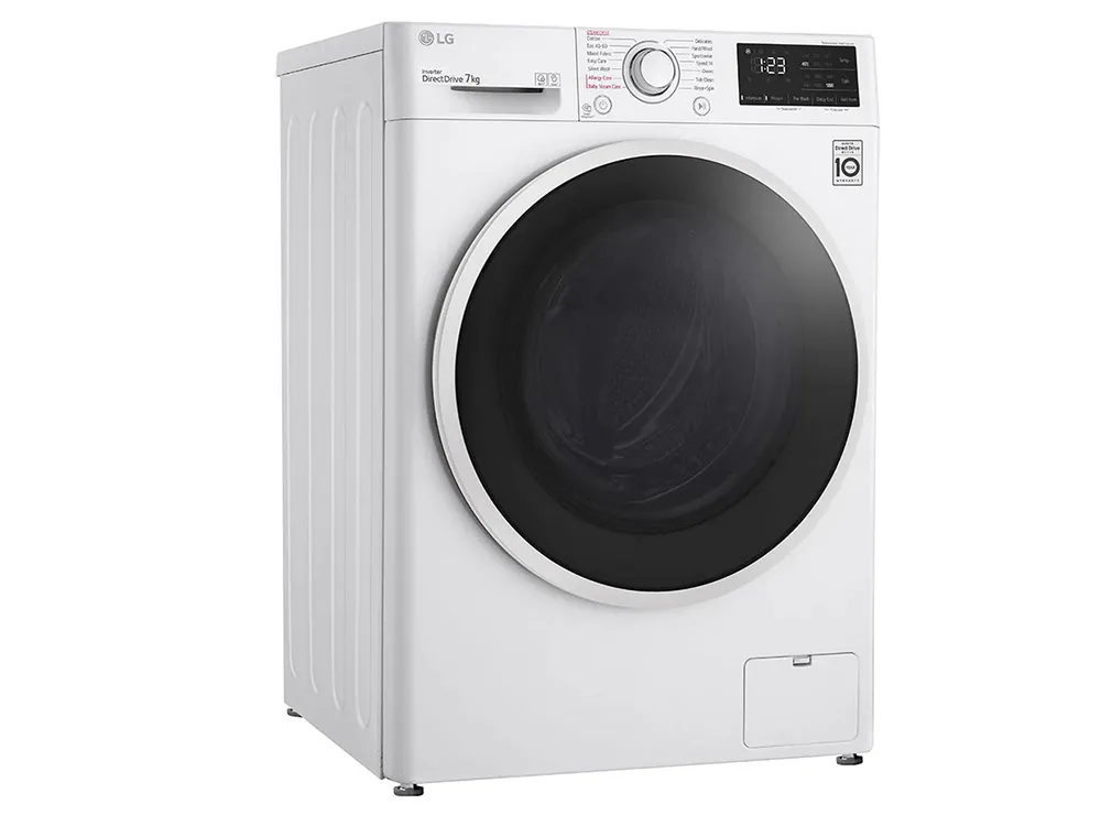 Mașină de spălat LG F2WV3S7AIDD, 7kg, Alb