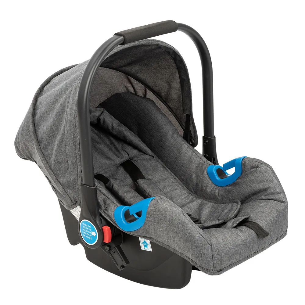 Stroller Kikka Boo 3 in 1 Selina, Dark Grey