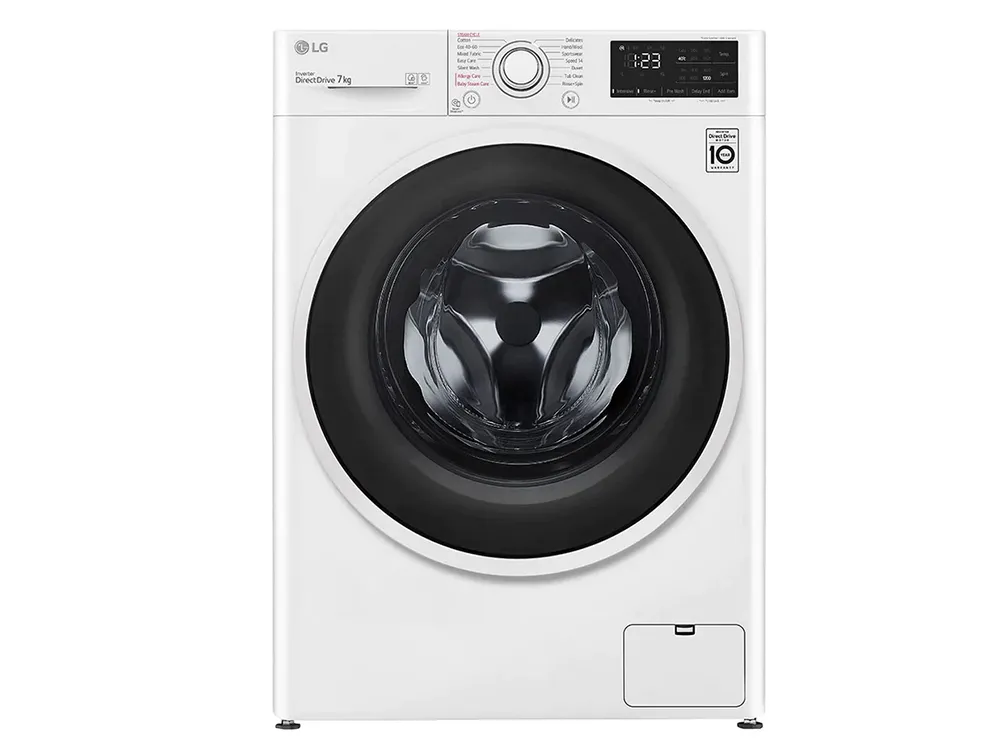 Mașină de spălat LG F2WV3S7AIDD, 7kg, Alb