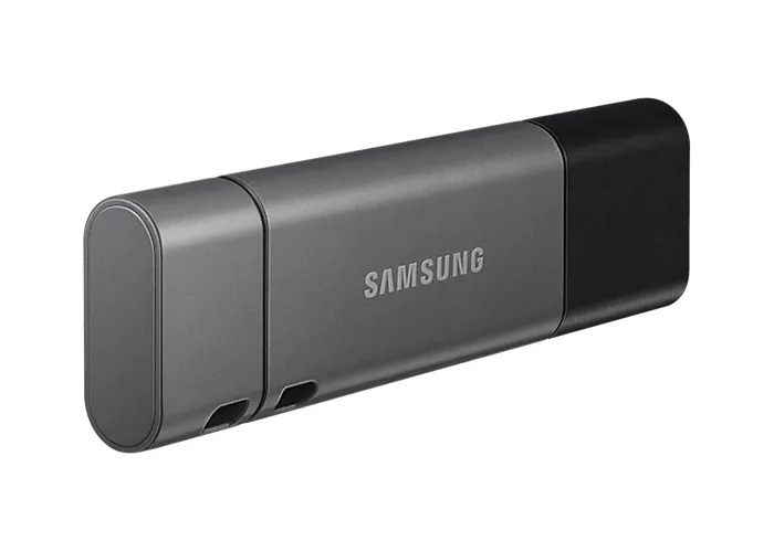 Memorie USB Samsung DUO Plus, 64GB, Negru/Gri
