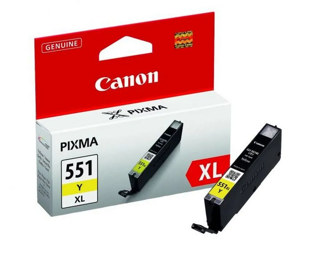 Ink Cartridge Canon CLI-551, Yellow