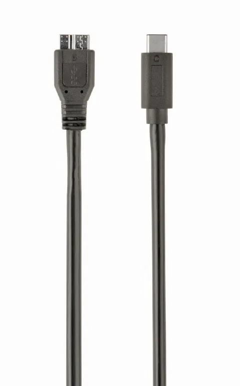 Кабель для зарядки и синхронизации Cablexpert CCP-USB3-mBMCM-1M, USB Type-C/micro-USB, 1м, Чёрный