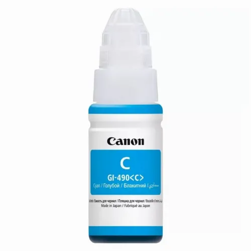 Recipient de cerneală Canon GI-490, 70ml, Cyan