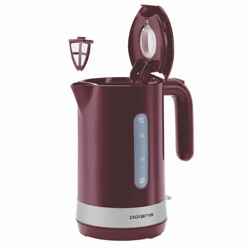 Fierbător electric Polaris PWK 1803C, Bordo