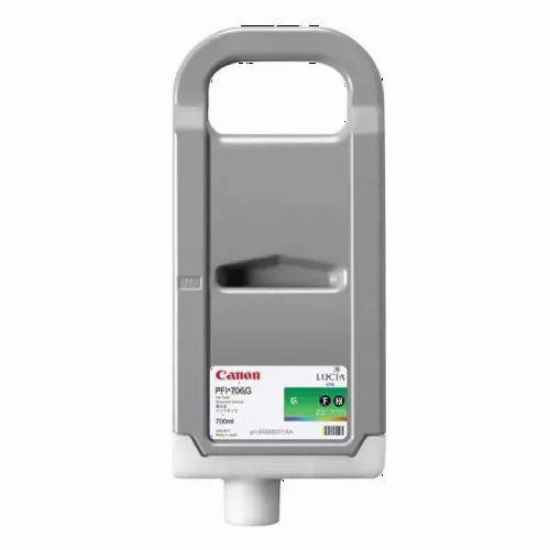 Cartuș de cerneală Canon PFI-706, 700 ml, Verde
