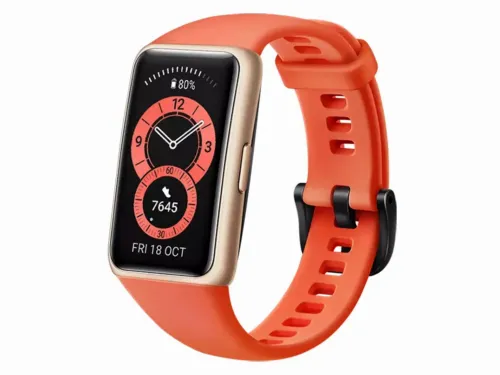 Спортивные/Тренировочные часы Huawei Band 6, 43мм, Amber Sunrise