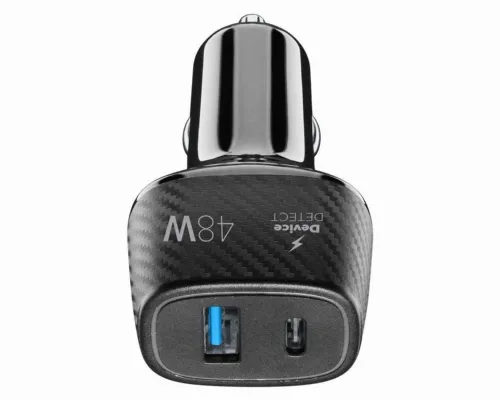 Car Charger Cellular,Dual Kit 18W+ PD 30W, Black
