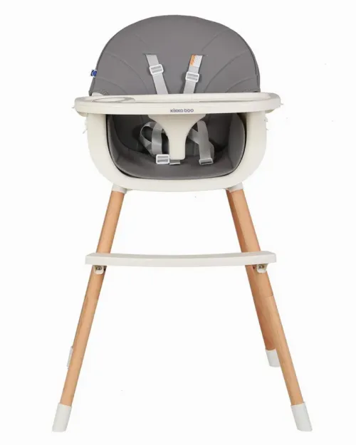 Стул для кормления Kikka Boo Nutri Wood, Серый