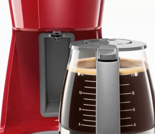 Cafetieră Bosch CompactClass TKA3A034, 1100W, Roșu