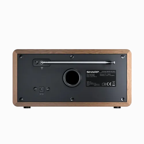 Портативное радио Sharp DR-450BRV03, Коричневый