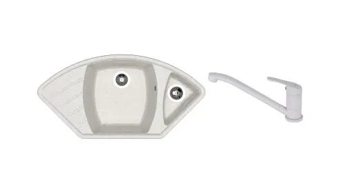 SET chiuveta Dr Gans Gabi + SanDonna F 1066 gri