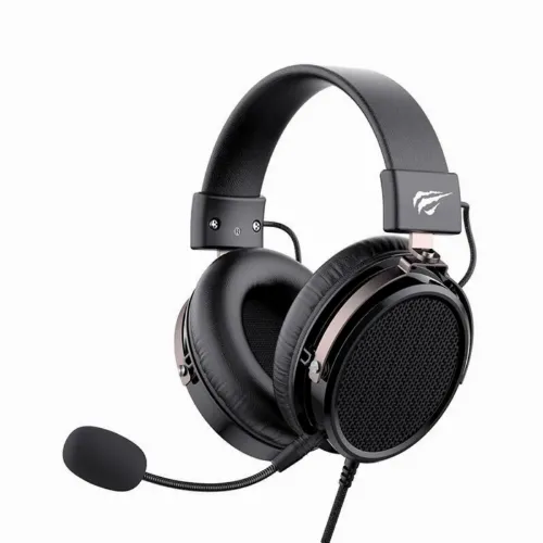 Căști gaming Havit H2030d, Cu fir, Negru