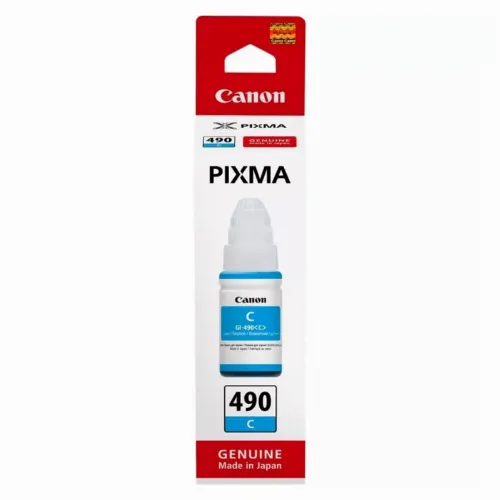Recipient de cerneală Canon GI-490, 70ml, Cyan