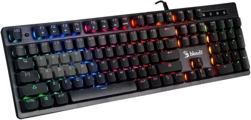 Клавиатура Bloody B500N, Проводное, Чёрный