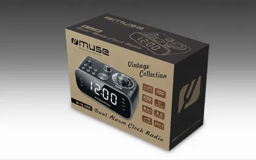 Портативное радио MUSE M-18 CRB, Чёрный