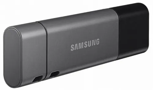 Memorie USB Samsung DUO Plus, 64GB, Negru/Gri