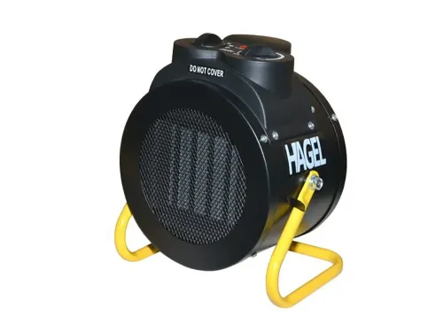 Тепловентилятор Hagel PTC-2000R, 2000Вт, Чёрный