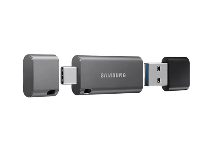Memorie USB Samsung DUO Plus, 32GB, Negru/Gri