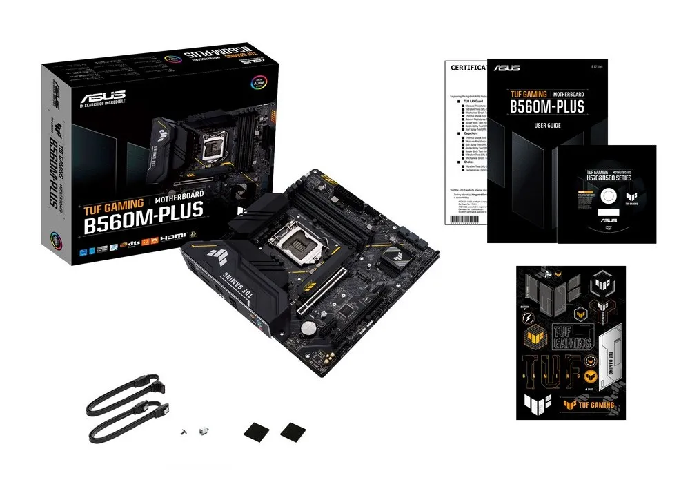 Placă de bază ASUS TUF GAMING B560M-PLUS, LGA1200, Intel B560, Micro-ATX