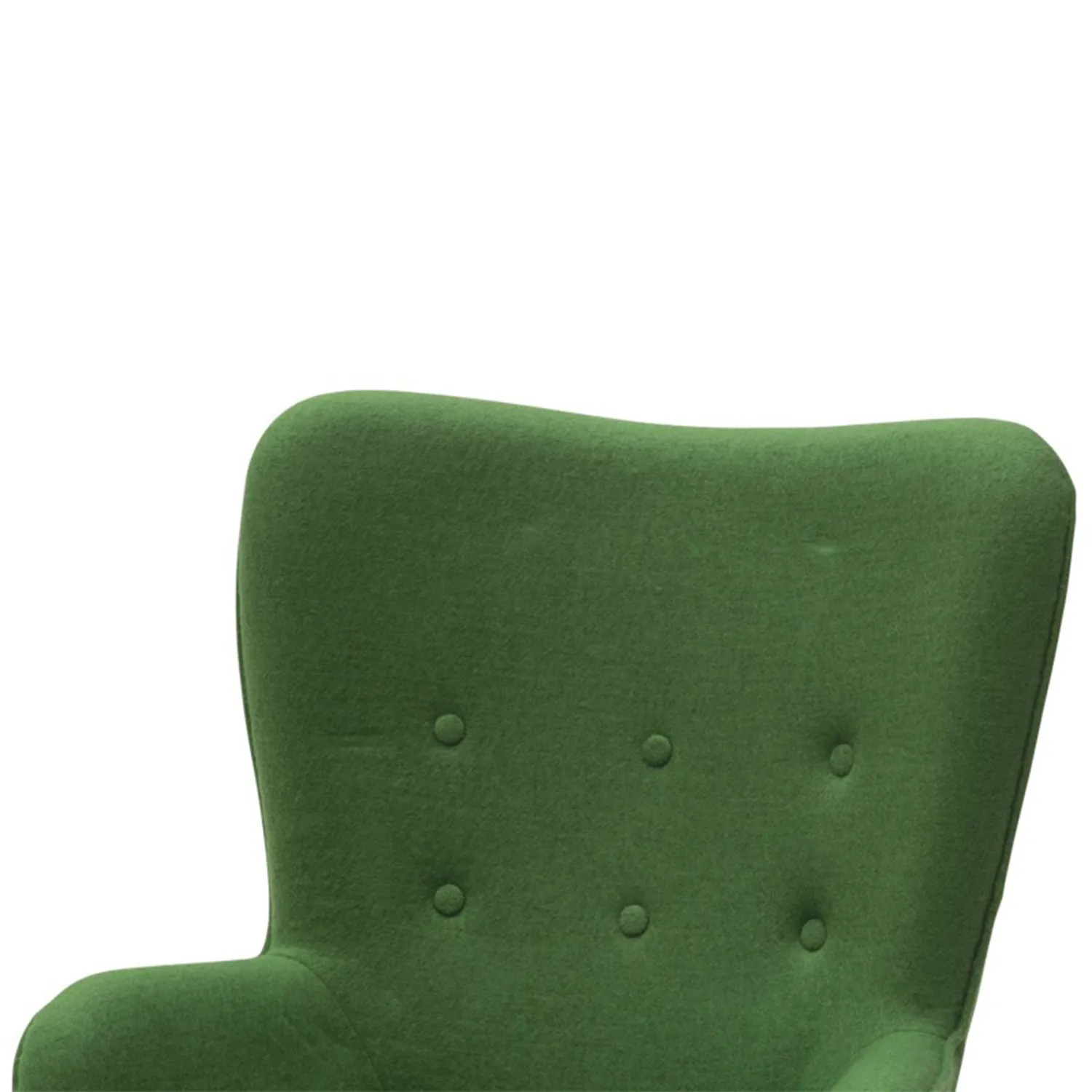 Кресло с подставкой для ног WALTZ (зелёный)
