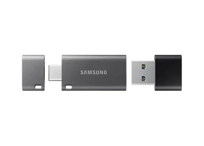 Memorie USB Samsung DUO Plus, 32GB, Negru/Gri