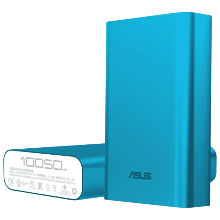 Acumulator extern ASUS Power Bank Asus ZenPower (10050mAh), 10050mAh, Albastru
