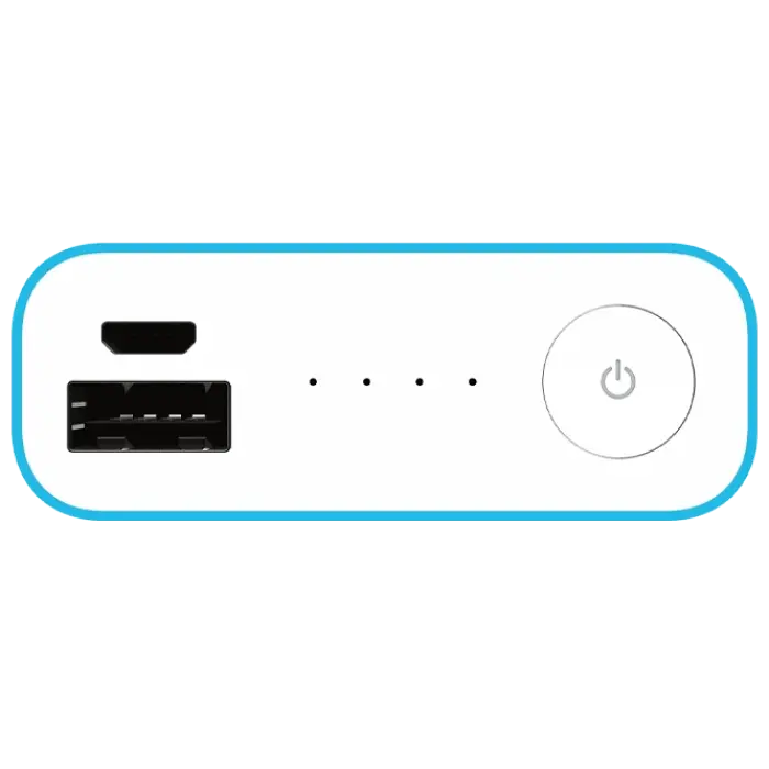 Acumulator extern ASUS Power Bank Asus ZenPower (10050mAh), 10050mAh, Albastru